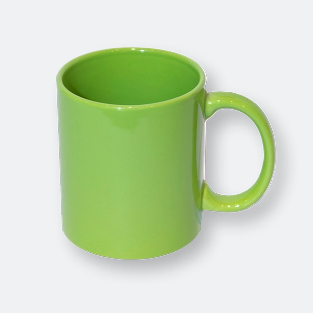 CR0813_Lime Green GMG2087 Juzzle Ceramic Mug (400ml)