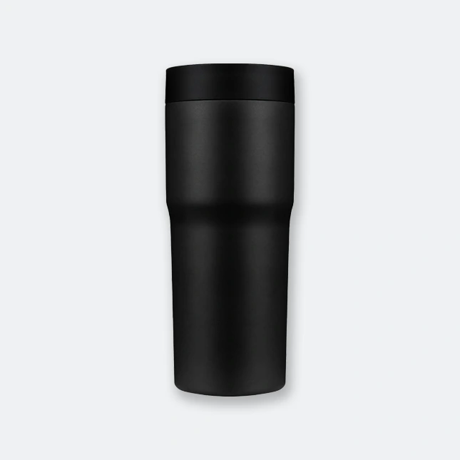 GIH2145_URBAN_Thermal_Bottle_M129_BLACK urban thermal bottle in matte black with stainless steel body and secure lid