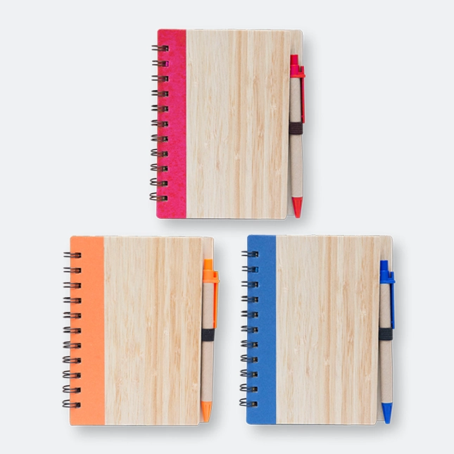 GMG3204 Bamboo Notepad with Pen 1