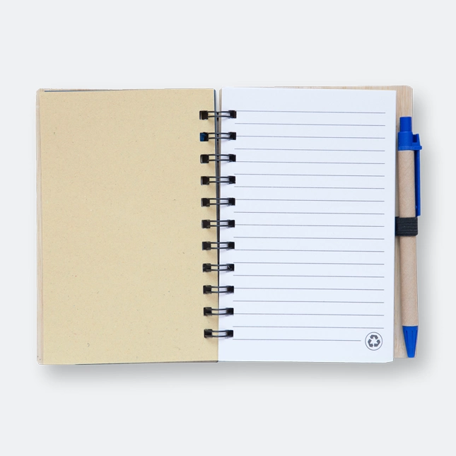 GMG3204 Bamboo Notepad with Pen 1