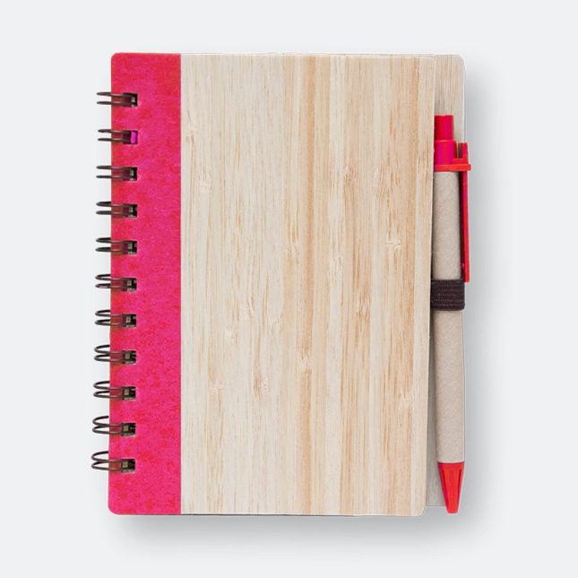 GMG3204 Bamboo Notepad with Pen 1