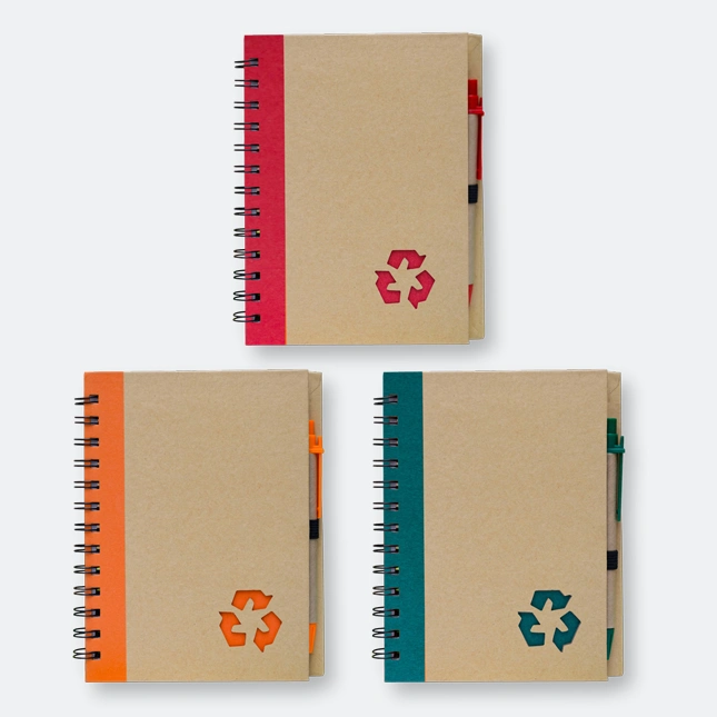Gmg3201 trunk eco notepad with pen