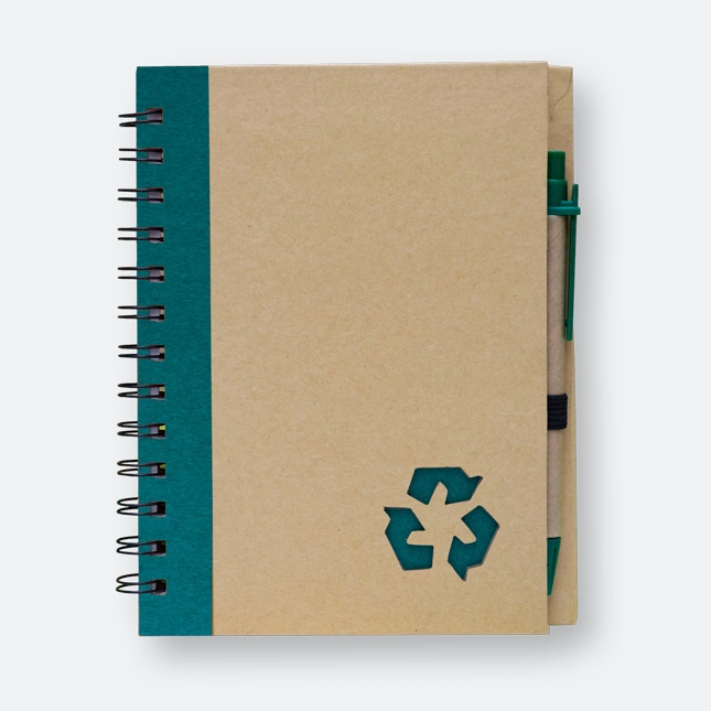 Gmg3201 trunk eco notepad with pen