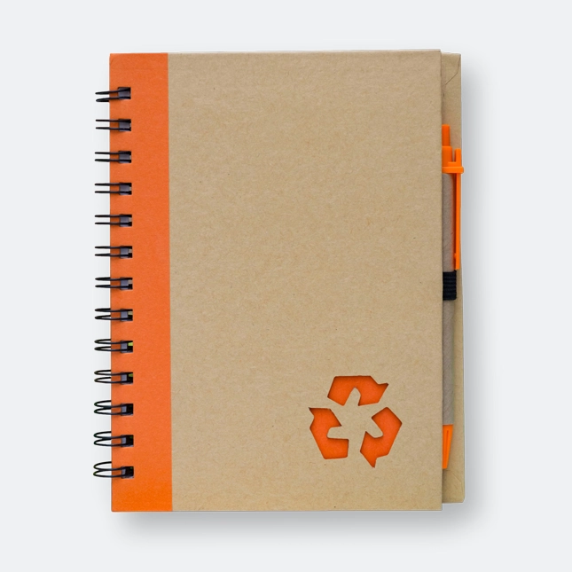 Gmg3201 trunk eco notepad with pen