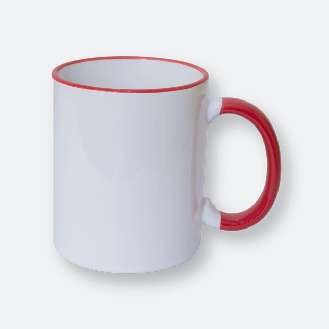 Gmg2084 coloured coating ceramic mug i (400ml)