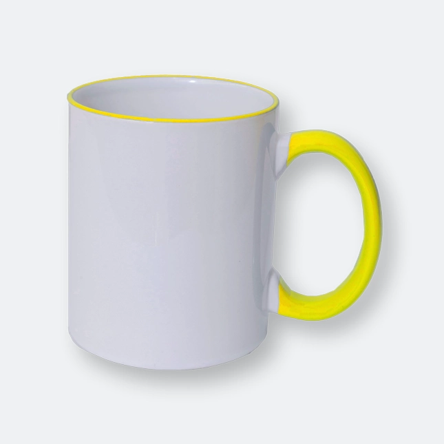 Gmg2084 coloured coating ceramic mug i (400ml)
