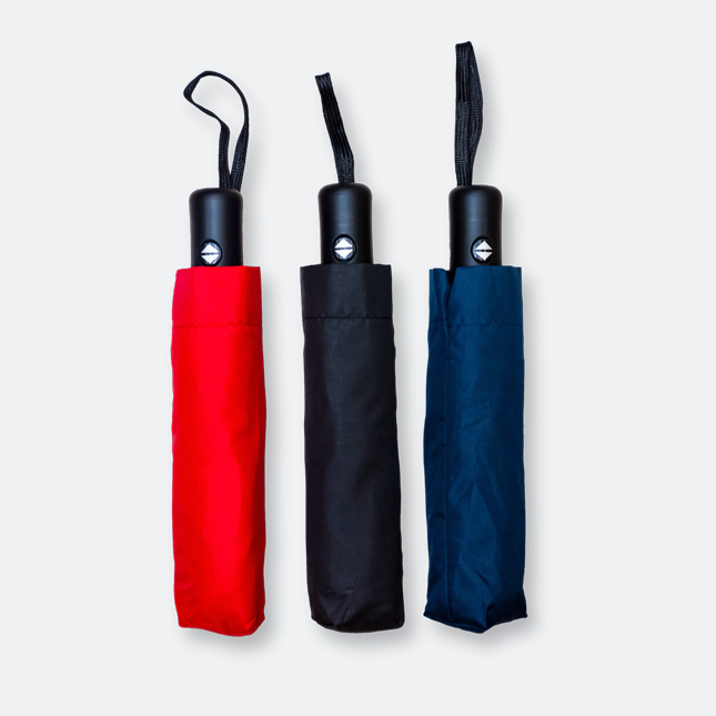 GMG1126_Foldable_Auto_Umbrella_With_Pouch_COLSED VIEW GMG6012 Foldable Auto Umbrella With Pouch 21"