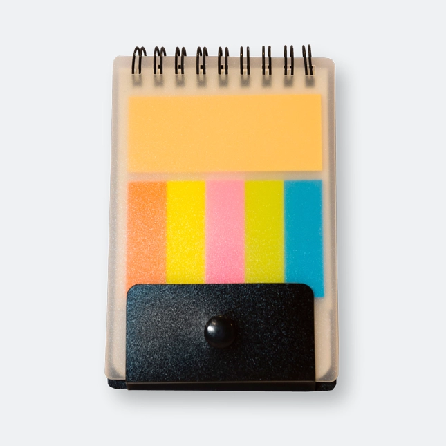 GMG1332_Zano Eco_Notepad_Black GMG3216 Zano Eco Notepad (sticky)