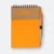 GMG1335_Lavo_Eco_Notepad_With_Pen_Orange GMG3227 Lavo Eco Notepad With Pen