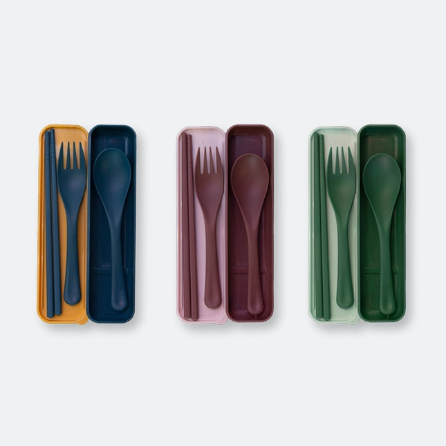 GMG2108_Znoozzy_Wheat_Fiber_Catering_Equipment_Set_ALL_COLOR GMG7029 Znoozzy Wheat Fiber Cultery Set