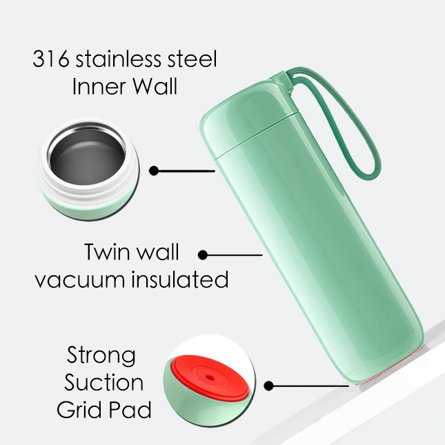 GIH2503 ARTIART SWAN - Vacuum Thermal Suction Flask (400ml)