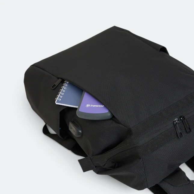 GBM9009 Nexor Laptop Backpack Front Pocket Gbm9009 nexor laptop backpack front pocket view