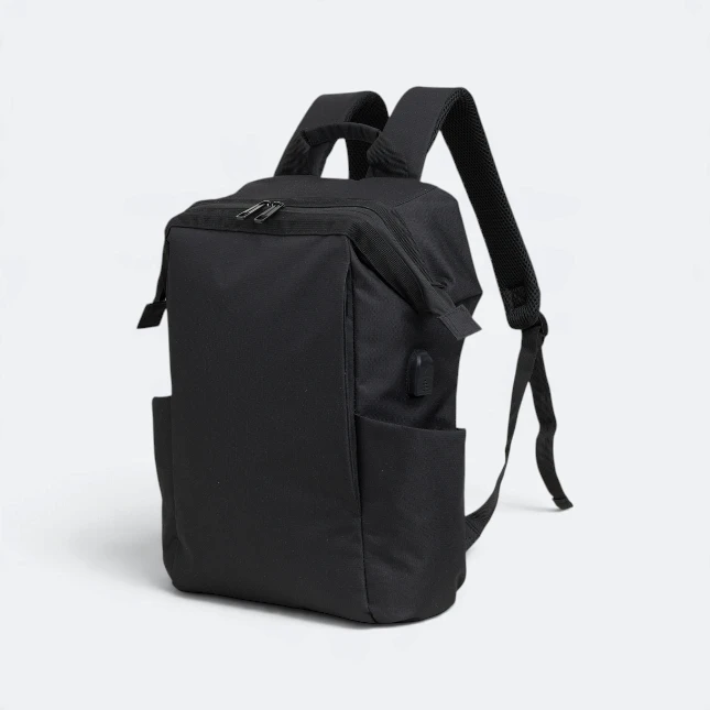GBM9009 Nexor Laptop Backpack SideView Gbm9009 nexor laptop backpack side view view