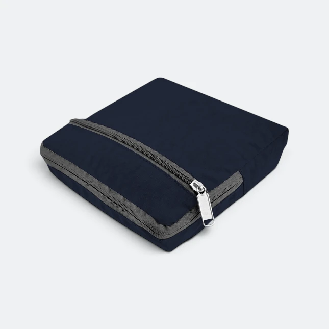 GBM9012 Briko Foldable Duffle Bag Navy Folded Gbm9012 briko foldable duffle bag navy folded view