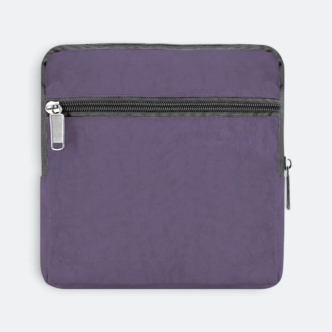GBM9012 Briko Foldable Duffle Bag Purple Pouch Gbm9012 briko foldable duffle bag purple pouch view
