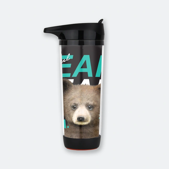 GIH2145_ARTIART_SEAGULL_Double_Wall_Suction_Bottle_M135_BLACK artiart seagull double wall suction bottle with secure black lid and printed body