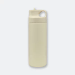 kiro vacuum bottle with powder coated finish and built-in straw lid
