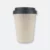 GIH2148_MUSE_Coffee_Cup_M133_BLACK muse coffee cup with black lid and wheat straw body in eco finish