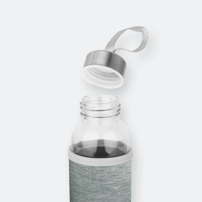 GIH2511 LIKEME MINI - Glass Bottle With Neoprene Pouch (300ml)