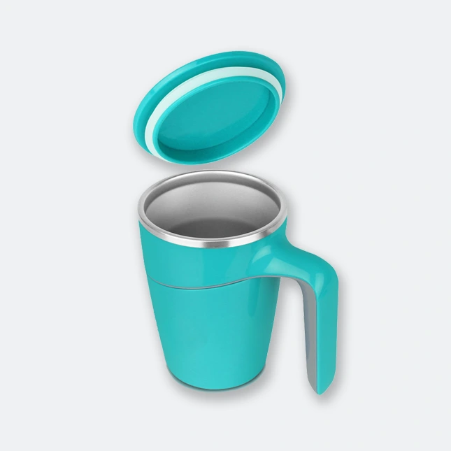 GIH2514 ARTIART GRACE - Double Wall Suction Mug (470ml)