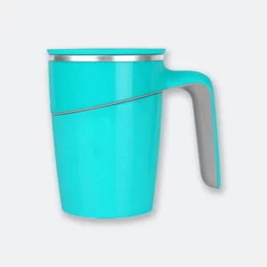 artiart grace suction mug with handle and spill proof base