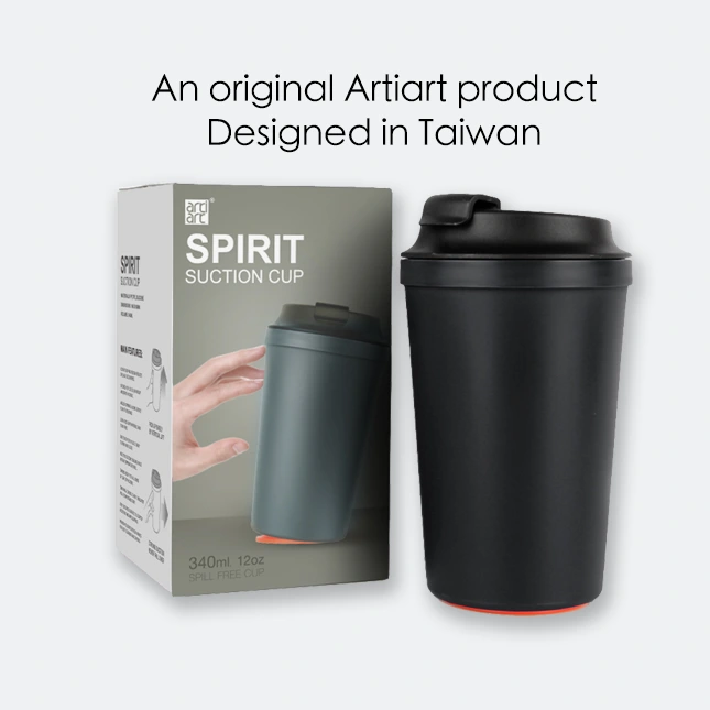 GIH2516 ARTIART SPIRIT - Double Wall Suction Cup (340ml)