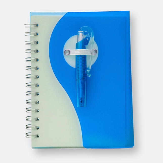 GMG1184_Lily_PP_Notebook_With_Pen_I_Royal_Blue GMG3223 Lily PP Notebook With Pen