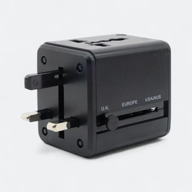 GTT4004_Plugo_Travel_Adapter_black_1 Plugo travel adapter with global plug options
