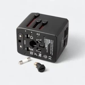 GTT4007_Nexio_Travel_Adaptor_black_3 nexio travel adaptor with universal plug design in black