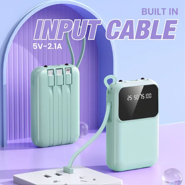 GTT4019_Glint_Power_Bank_4 Gtt4019 glint mint4 power bank (10000mah)