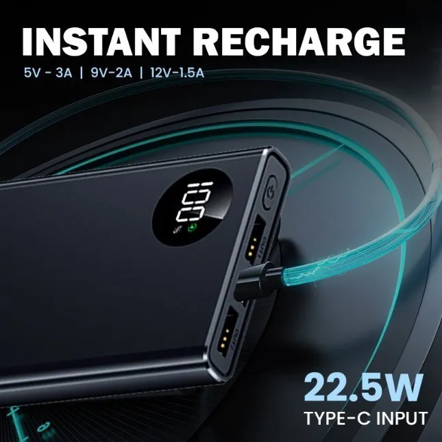 Gtt4034 tendi slimvolt power bank (10000mah)