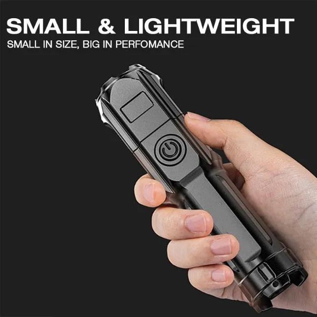 GTT4066_LuggoLED_Torch_Light_7 Gtt4066 luggo zoombeam rechargeable led torch
