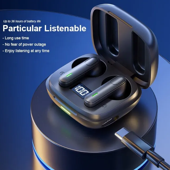 GTT4073_X-VIVA_Twin_Wireless_Earbuds_2 Gtt4073 x-viva water-resistant tws earbuds with digital display