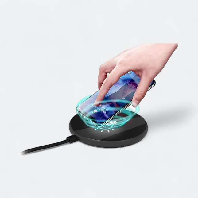 GTT4080_Zentro_Wireless_Charger_4 Gtt4080 zentro round airglow 15w light-up wireless charger