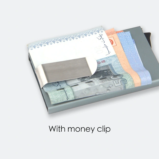 GIH6551 Paco RFID Blocking Card Holder with Money Clip