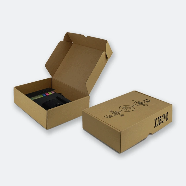 Gih9014 brown mailer gift box