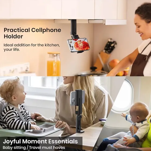 GTT4098_Jopra_Mobile_Stand_12 Gtt4098 jopra foldable airplane seat clip phone holder