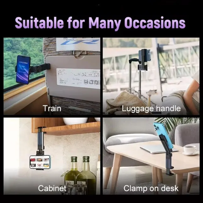 GTT4099_Froza_Mobile_Stand_5 Gtt4099 froza 360° rotating travel clip phone holder