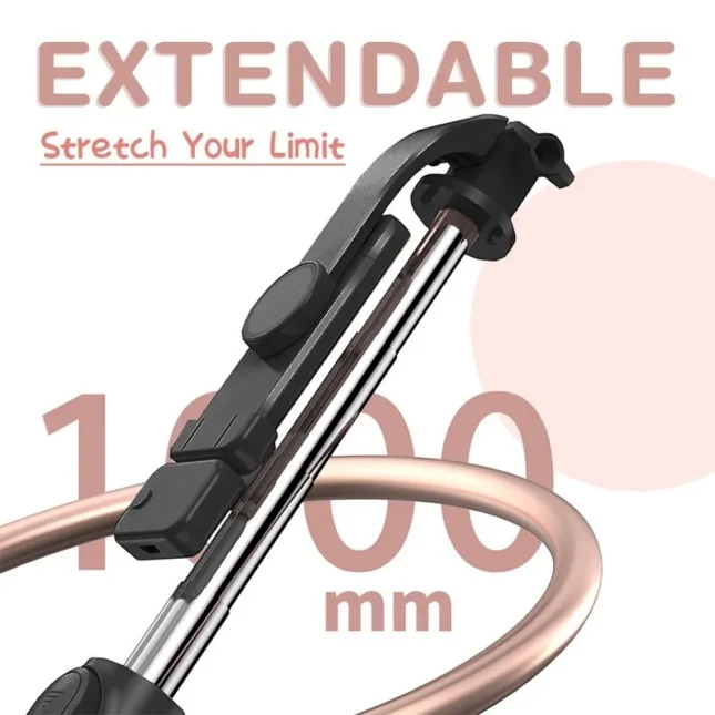 GTT4100_Gimbo_Mobile_Stand_4 Gtt4100 gimbo bluetooth selfie stick tripod with fill light