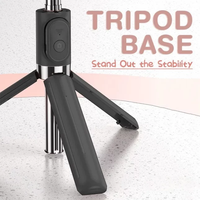 GTT4100_Gimbo_Mobile_Stand_6 Gtt4100 gimbo bluetooth selfie stick tripod with fill light
