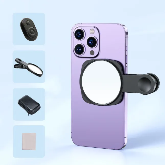 Gtt4102 krya selfie rear mirror clip set with pouch