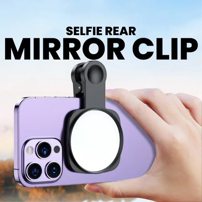 Gtt4102 krya selfie rear mirror clip set with pouch