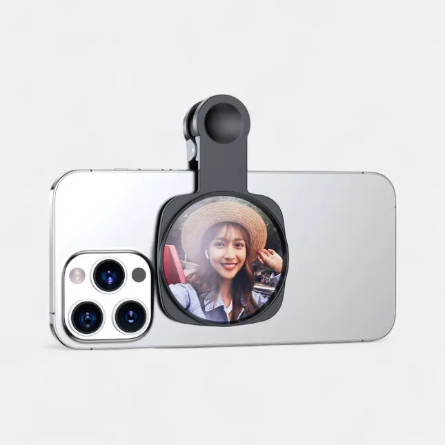 Gtt4102 krya selfie rear mirror clip set with pouch