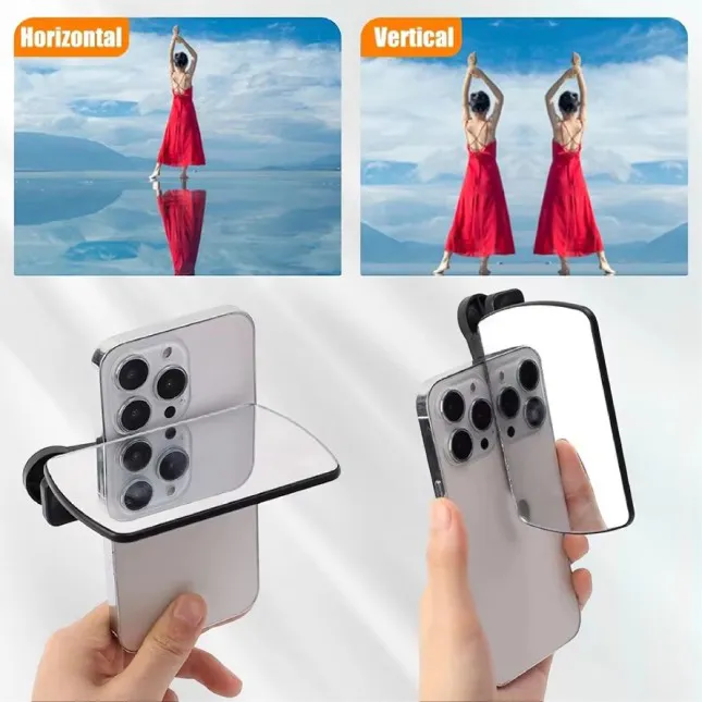 Gtt4103 syvra adjustable selfie reflection mirror clip set