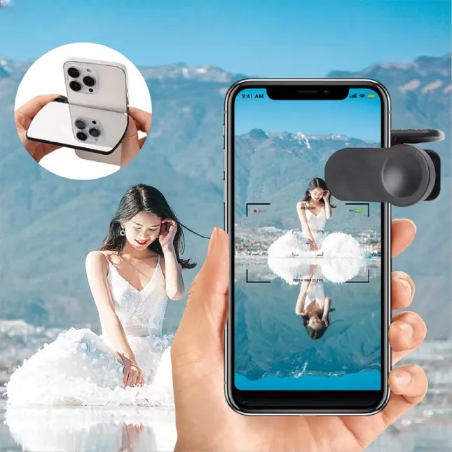 Gtt4103 syvra adjustable selfie reflection mirror clip set