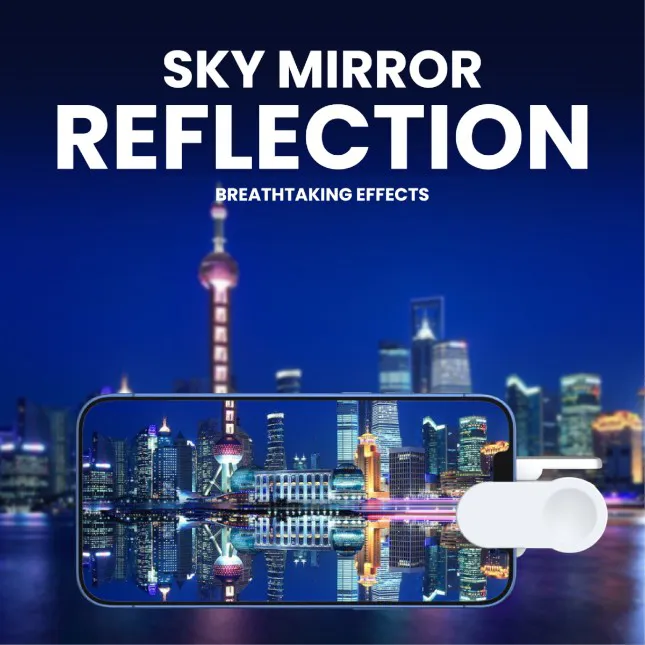 Gtt4103 syvra adjustable selfie reflection mirror clip set