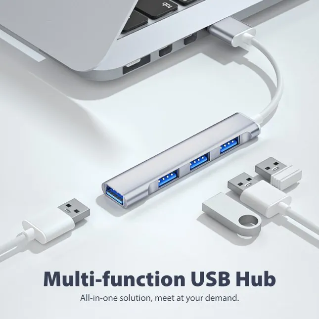 GTT4106_Trivo_USB_Hub_4 Gtt4106 trivo 4-port usb 3. 0 hub with usb-c connector