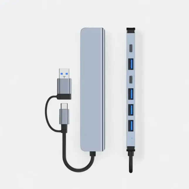 GTT4108_Rotio_USB_Hub_13 Gtt4108 rotio 7-port usb-a & usb-c hub