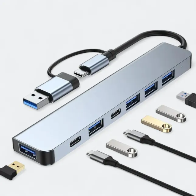 GTT4108_Rotio_USB_Hub_14 Gtt4108 rotio 7-port usb-a & usb-c hub