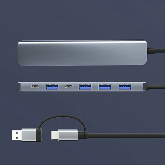 GTT4108_Rotio_USB_Hub_8 Gtt4108 rotio 7-port usb-a & usb-c hub